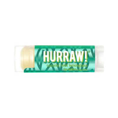 Hurraw! Organic Lip Balm Coconut Mint Lemongrass 4.8g